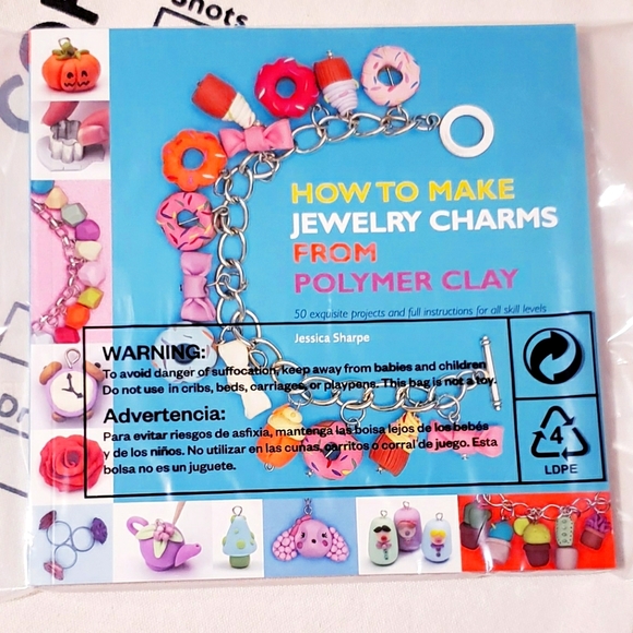 How to make jewelry charma from polymer clay book - Picture 4 of 4